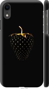 Чохол на iPhone XR Чорна полуниця "3585m-1560-24368"