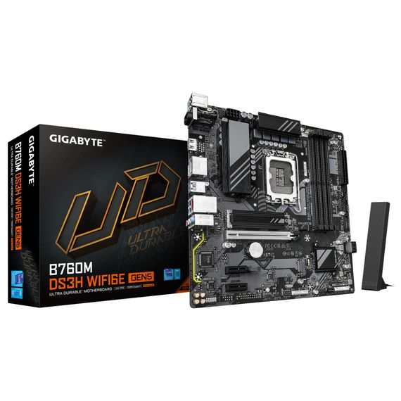Материнська плата GIGABYTE B760M DS3H WF6E GEN5 | Зображення 3
