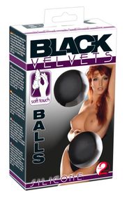 Вагінальні кульки You2Toys Black Velvets, чорні