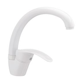 Смеситель для кухни CRON MARS 777 белый CR0787