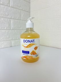 Donat Clean Рідке мило Мед з молоком 500 мл