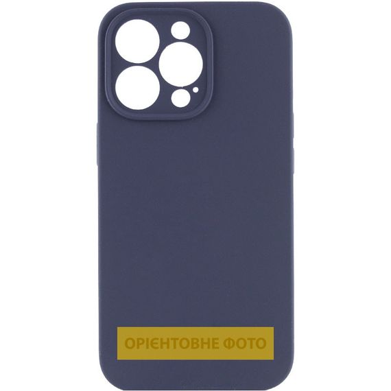 Чохол Silk Full Camera Protective (AA) NO LOGO для Apple iPhone 17 Air (6.5") Темно-синій / Midnight blue