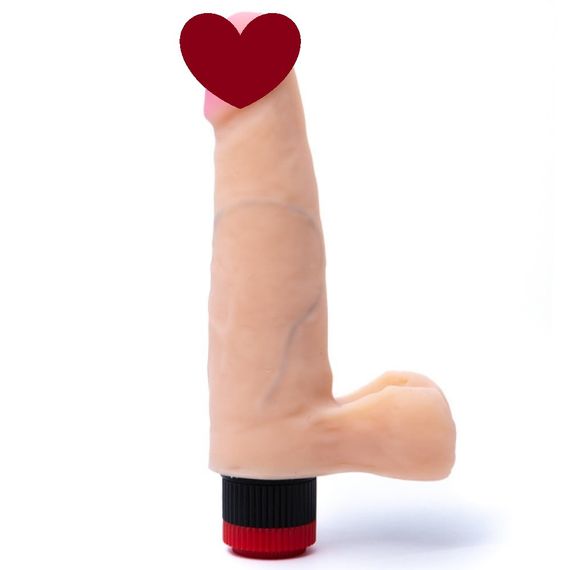 Вібратор реалістичний EGZO MAD Ciberskin Sensual Lover на батарейках sexstyle