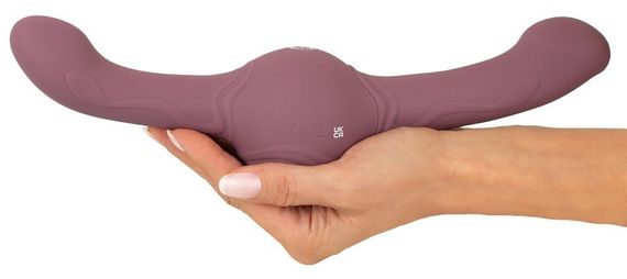 Вібратор подвійний Strong Shaking Double Vibe Sex Aura | Зображення 3