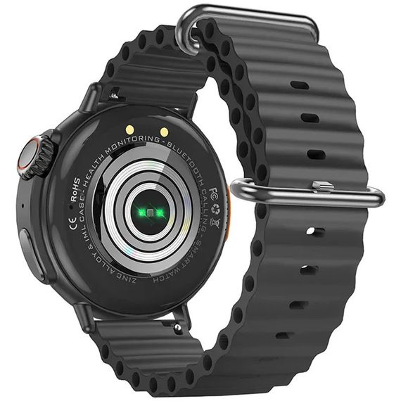 Смарт-годинник Hoco Smart Watch Y18 Smart sports watch (call version) Black | Зображення 1