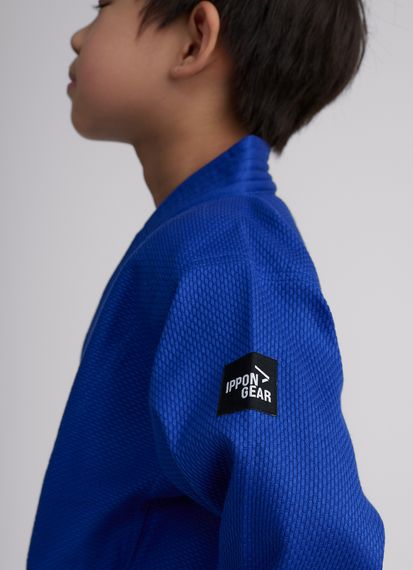 Кімоно для дзюдо, дитяче IPPONGEAR серія FUTURE 2, синє, розмір 160 | Зображення 5