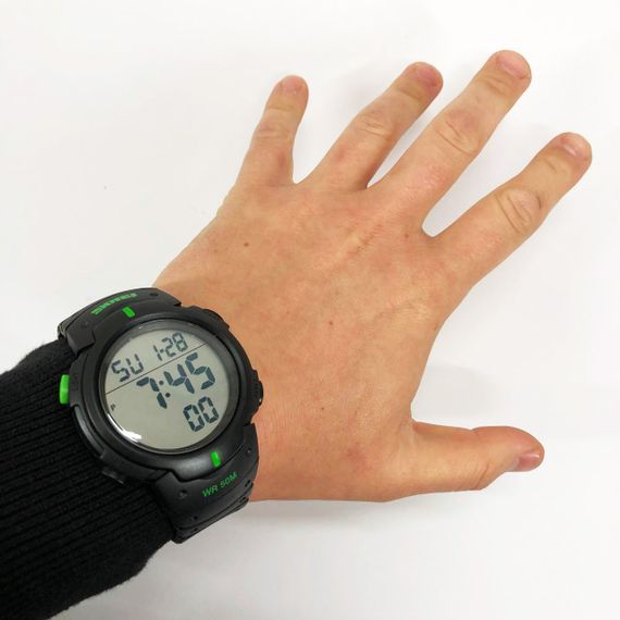 Протиударні військові чоловічі годинники SKMEI, Електронні вологозахищені наручні годинники YA-92