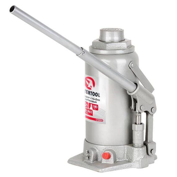 Домкрат "стовпчик" одноштоковий 30 т, 285-465 мм INTERTOOL GT0029 | Зображення 1