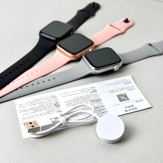 Комплект Infinity - Smart Watch 8 / Навушники Pro 4 / 2 ремінці (Чорний) | Зображення 2