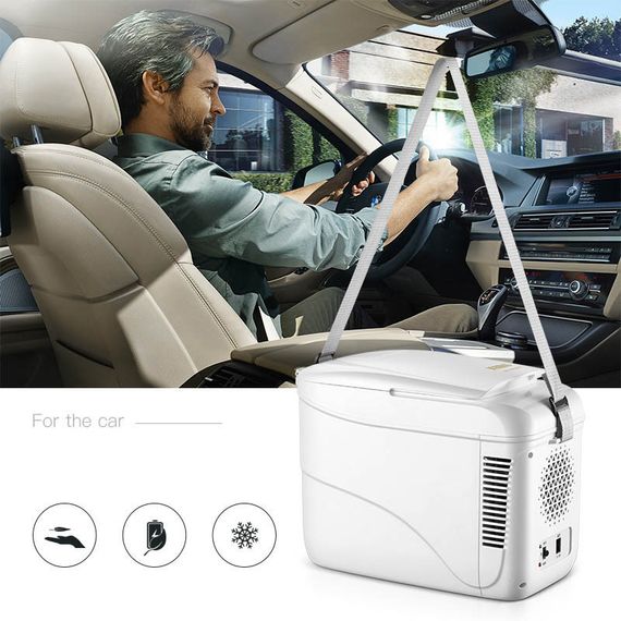 Автохолодильник 9L - К9А охолодження/нагрів (12v) White | Зображення 2