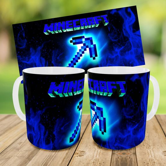 Набор: детская сумка-бананка+кружка Майнкрафт Кирка "Minecraft" 32х15см,бананка для мальчика через плечо (00932) | Зображення 2