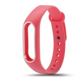 Силиконовый ремешок Primo для фитнес-браслета Xiaomi Mi Band 2 - Red-White