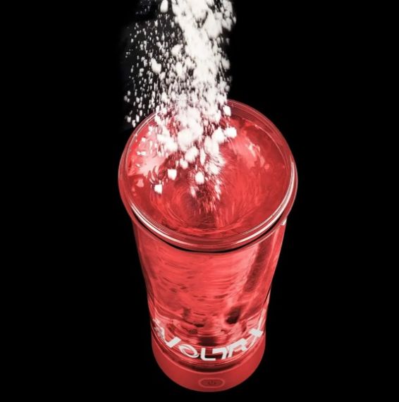 Шейкер спортивний електричний VOLTRX VortexBoost 600 мл Tritan Red (Vortex_Red) | Зображення 8