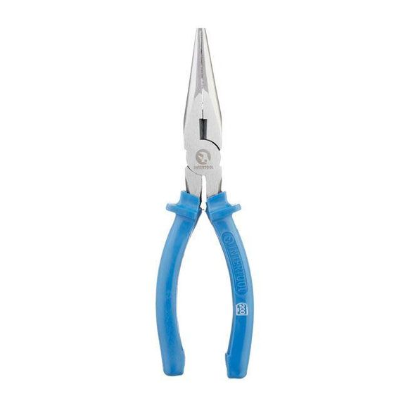Довгогубці прямі 200 мм INTERTOOL HT-0123 | Зображення 1