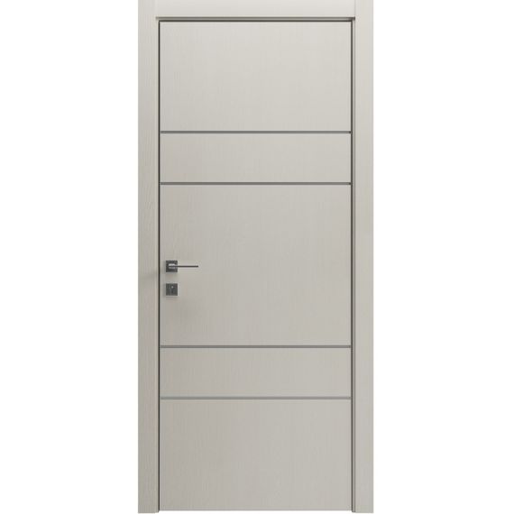 Двері міжкімнатні Rodos MODERN Flat-04 INSIDE каштан беж