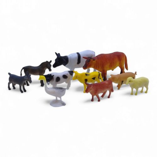 Тварини домашні, мікс, 3 види, 10 шт пакет.20*15 см
