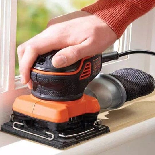 Вібраційна шліфувальна машина Black&Decker KA450 | Зображення 2