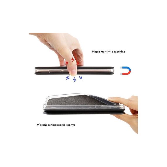 Чохол до мобільного телефона BeCover Exclusive Motorola Moto G54 / G54 Power Black (710231) | Зображення 3