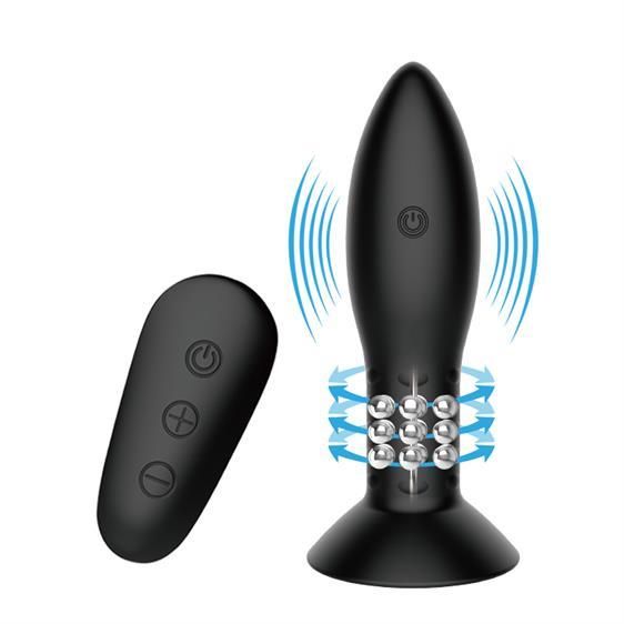 Анальная пробка - Mr.Play Rotation Beads Anal Plug Sex Aura