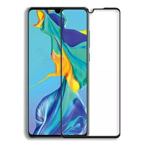 Захисне скло 2.5D на весь екран для Huawei P30 lite