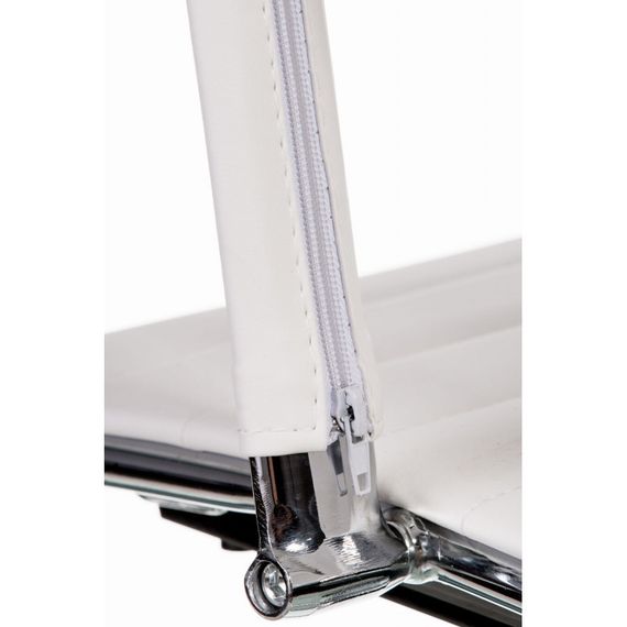 Супертонке комп'ютерне крісло Solano artleather white з механізмом Deep Tilt (DT) | Зображення 6