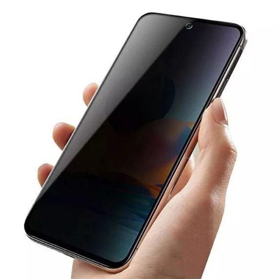 Захисне скло Privacy Glass антишпигун для Xiaomi Redmi Note 11 4G / 11s / Note 12s | Зображення 1