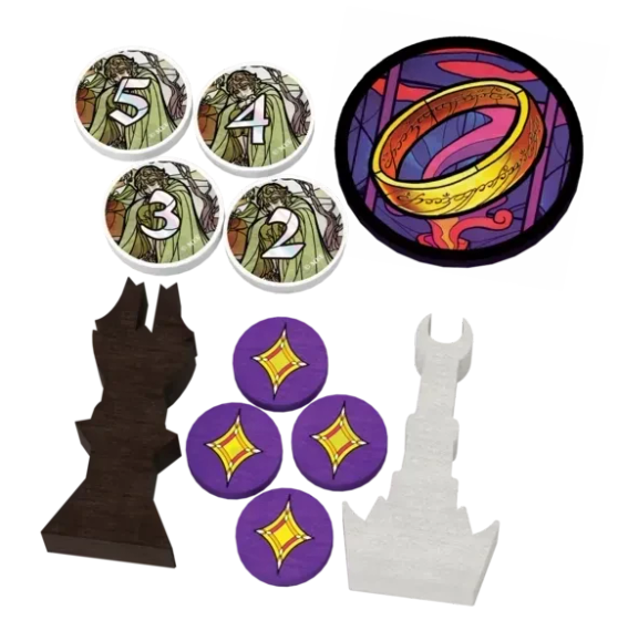 Настільна гра Володар Перснів. Дві вежі. Карткова гра (The Two Towers Trick Taking Game) | Зображення 3