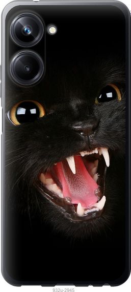 Чехол на Realme 10 Pro Чёрная кошка "932u-2945-17620"