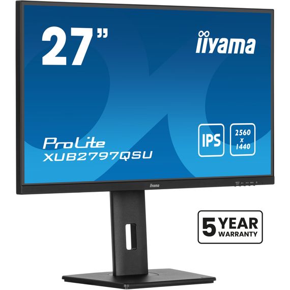 Монитор iiyama XUB2797QSU-B2 | Зображення 2