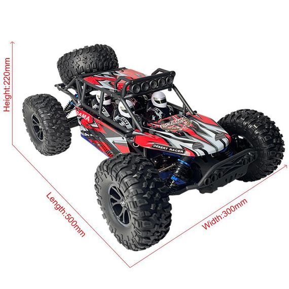 Машинка на радіокеруванні VRX Racing 1061 AGAMA 1/10 RTR 4WD RH1061 (Red) | Зображення 4
