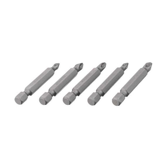 Комплект викруткових насадок PH1, PH2, PZ1, PZ2 1/4"*50 мм, ACR, S2, пак. 5 шт., STORM INTERTOOL VT-02051 | Зображення 1