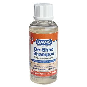 Шампунь проти линяння у собак та котів Davis De-Shed Shampoo, 50 мл