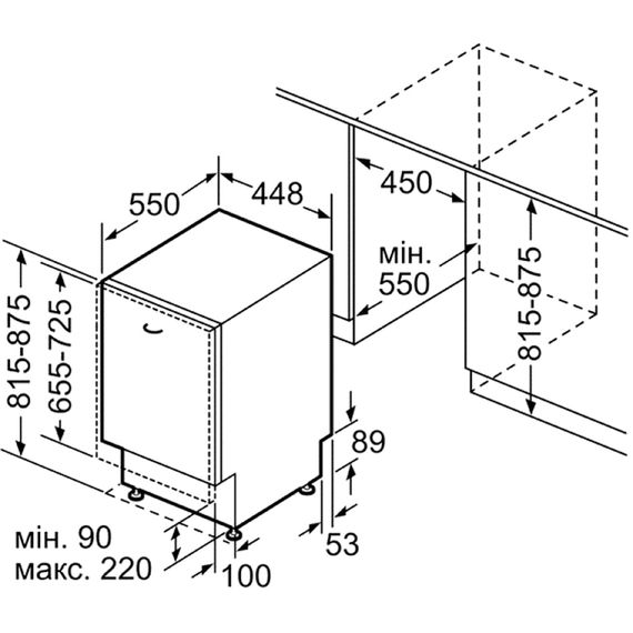 Посудомийна машина Bosch SPV2XMX01K | Зображення 8