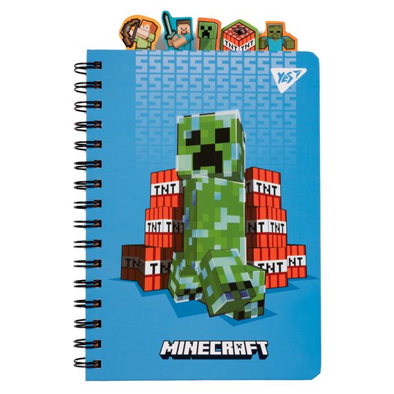 Блокнот YES А5 80 л Minecraft (151777)