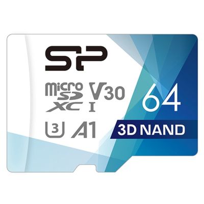 Карта памяти Silicon Power 64Gb microSDXC U3 A1 V30 Superior Color 100R/80W + adapter (SP064GBSTXDU3V20AB) | Зображення 1