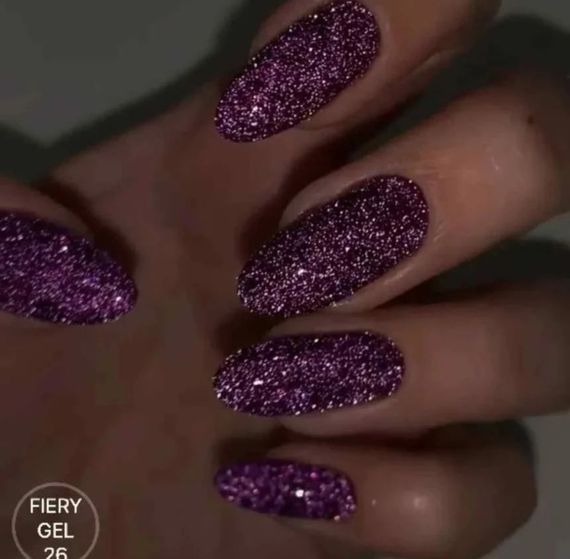 Світловідбиваючий гель-лак SAGA 26 Fiery 9мл | Зображення 1