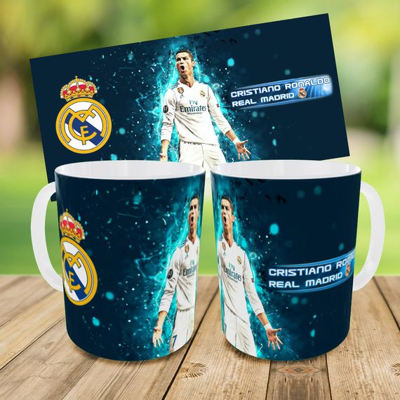 Набір: дитяча сумка-бананка+кружка Кріштіану Роналду 32х15см, бананка для хлопчика через плече на подарунок (00911) | Зображення 2