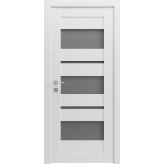 Двері міжкімнатні Rodos MODERN Polo Білий мат