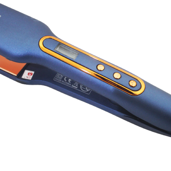 Цифровий випрямляч для волосся з керамічним покриттям Kemei JB-KM-8879 чорний (KM-8879_406) | Зображення 5