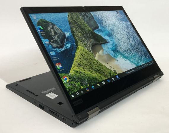 Ультрабук-трансформер Б-класс Lenovo Thinkpad L13 Yoga Gen 2 / 13.3" (1920x1200) IPS Touch / Intel Core i3-1115G4 (2 (4) ядра по 3.0 - 4.1 GHz) / 8 GB DDR4 / 256 GB SSD / UHD Graphics / WebCam / Win 10 Pro б/у | Зображення 8