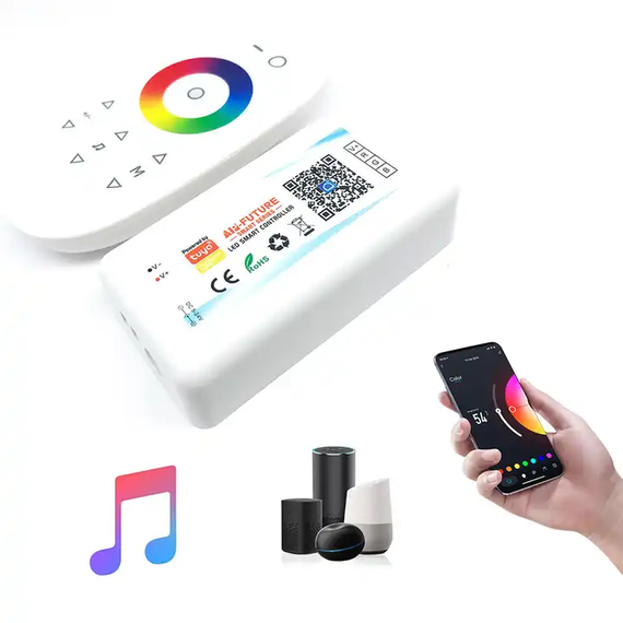 Контролер PROLUM RGB; Wi-Fi; TUYA; TOUCH; 18A; Series: HomeLink | Зображення 4