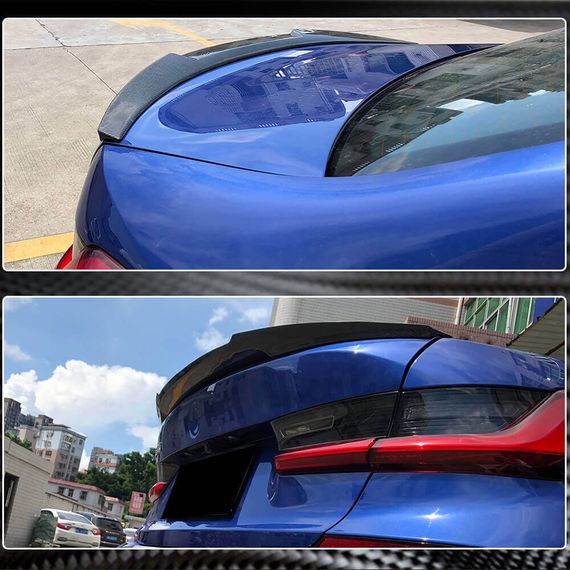 Спойлер M4-Style V1 (для G20/G80, Карбон) для BMW 3 серія G20/21 2018- рр | Зображення 3