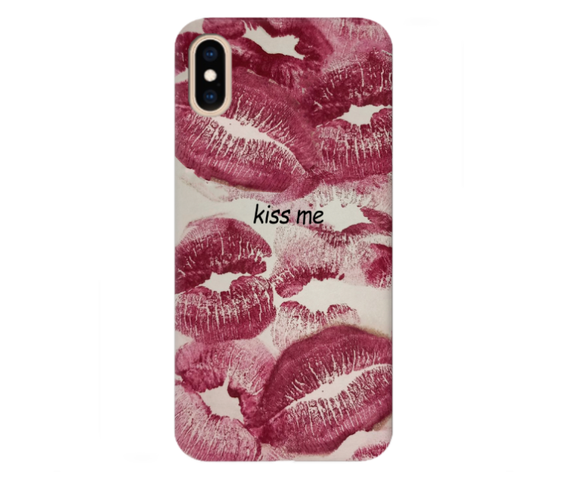 Чохол для iPhone X, XS / Чохол на замовлення Принт: Поцілунки