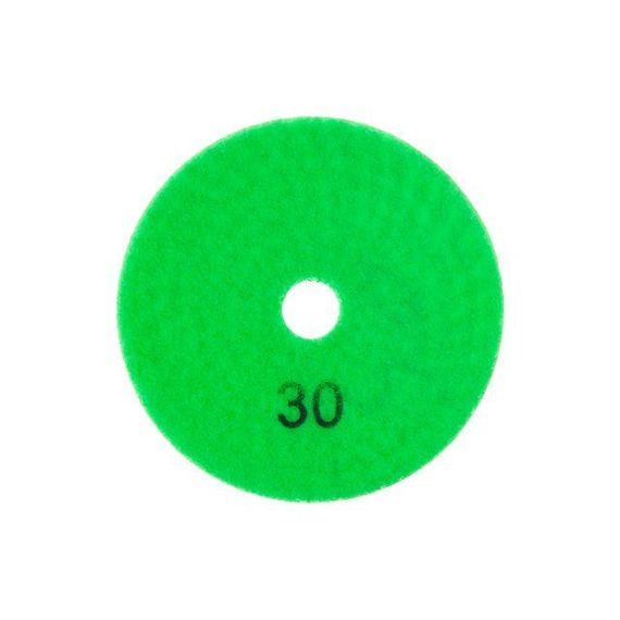 Коло алмазне шліфувальне гнучкий на липучці 100 мм P30. INTERTOOL BT-0902