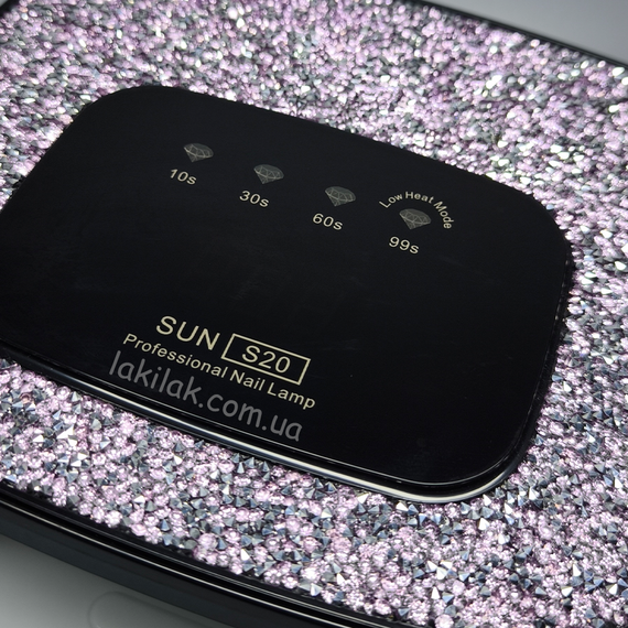 Лампа для ногтей SUN S20 268W черная (с функцией понижения мощности) | Зображення 2