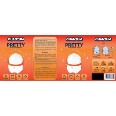 Фонарь Quantum Pretty LED + Мicro USB кабель (QM-FL3010) | Зображення 3