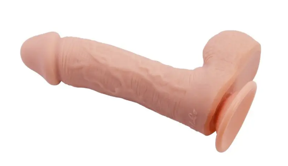 Фалоімітатор на присосці Baile Beautiful JOHNSON 8,7" Flesh sexstyle | Зображення 8