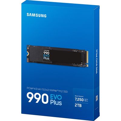 Накопитель SSD M.2 2280 2TB 990 EVO Plus Samsung (MZ-V9S2T0BW) | Зображення 4