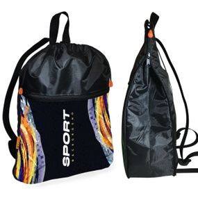 Рюкзак-мішок для взуття, спортивної форми Sport дитяча сумка для змінки з розширювачем (01402)