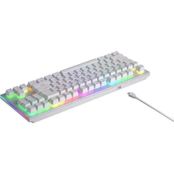 Клавіатура Hator Gravity X TKL Orange USB White (HTK551UA) | Зображення 5